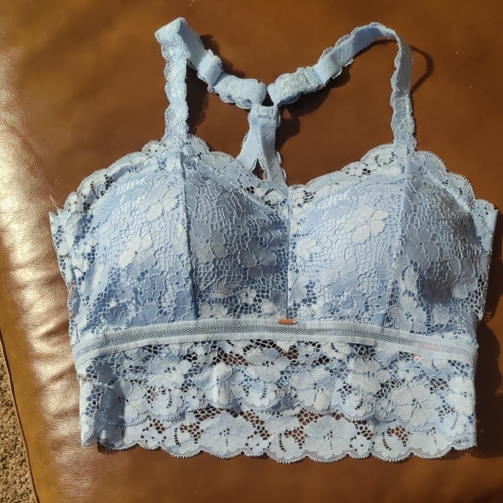 Lace Bralette in Spring Blue by Jady K